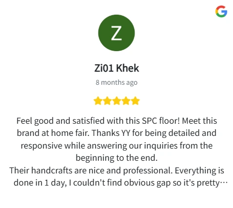 QueensFloor Testimonial