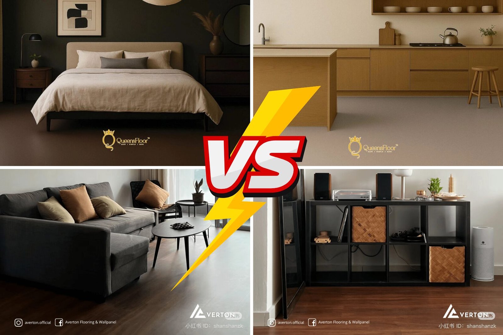 Queensfloor vs Avertonflooring