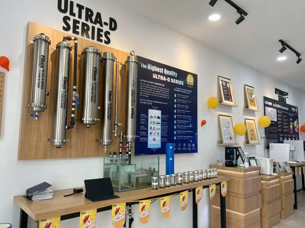 Water filter installation KL