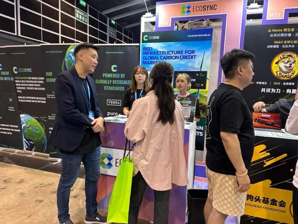 EcoSync Makes Its Mark at Hong Kong Web3 Festival 2026, Unveiling a Full-Stack On-Chain Carbon Market Infrastructure