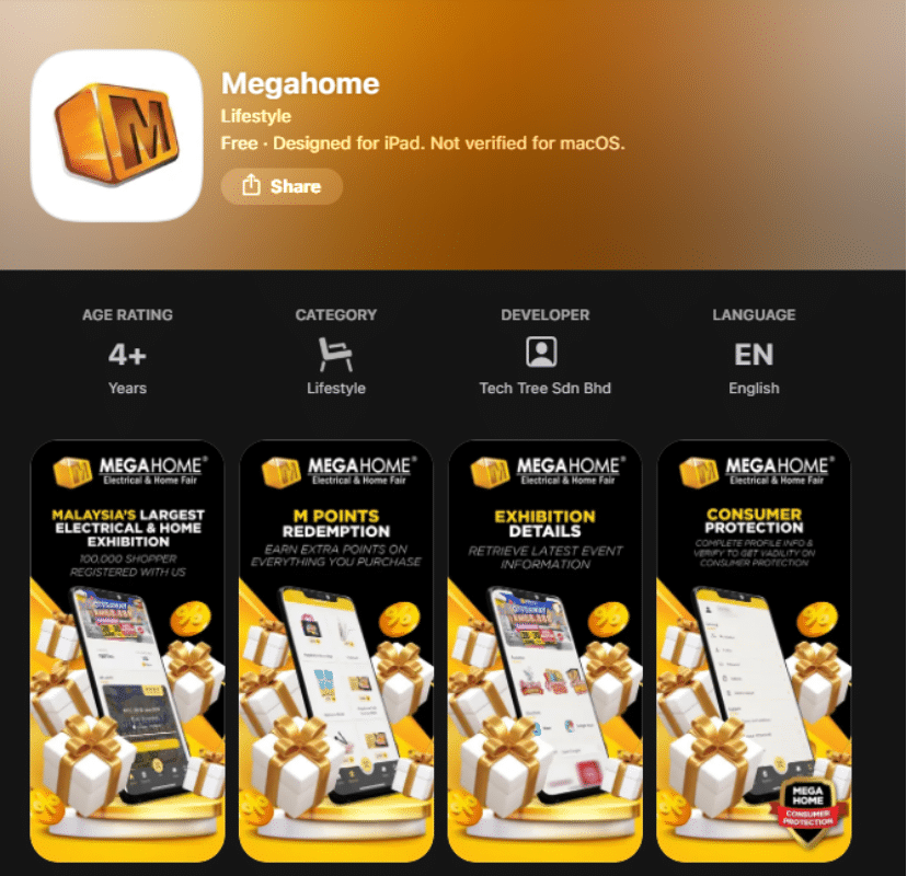 How to download the Megahome app